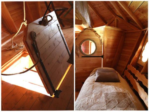 Cabane Perchee Dans Les Arbres Saint-Hilaire-en-Morvan ภายนอก รูปภาพ