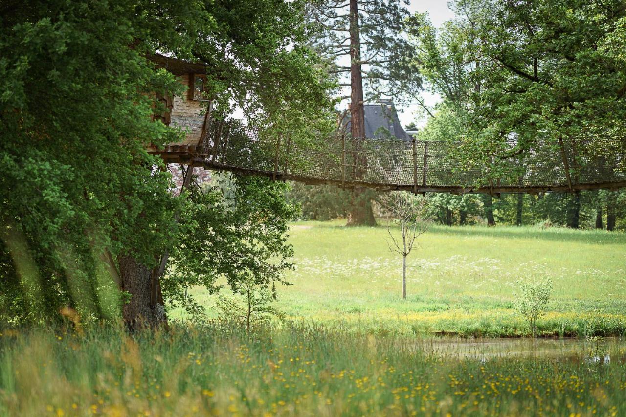Cabane Perchee Dans Les Arbres Saint-Hilaire-en-Morvan ภายนอก รูปภาพ